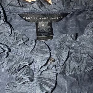 Marc By Marc Jacobs Tops - Marc Jacobs size 6 top navy blue Marc By Marc Jacobs Tops - Marc Jacobs size 6 top navy blue